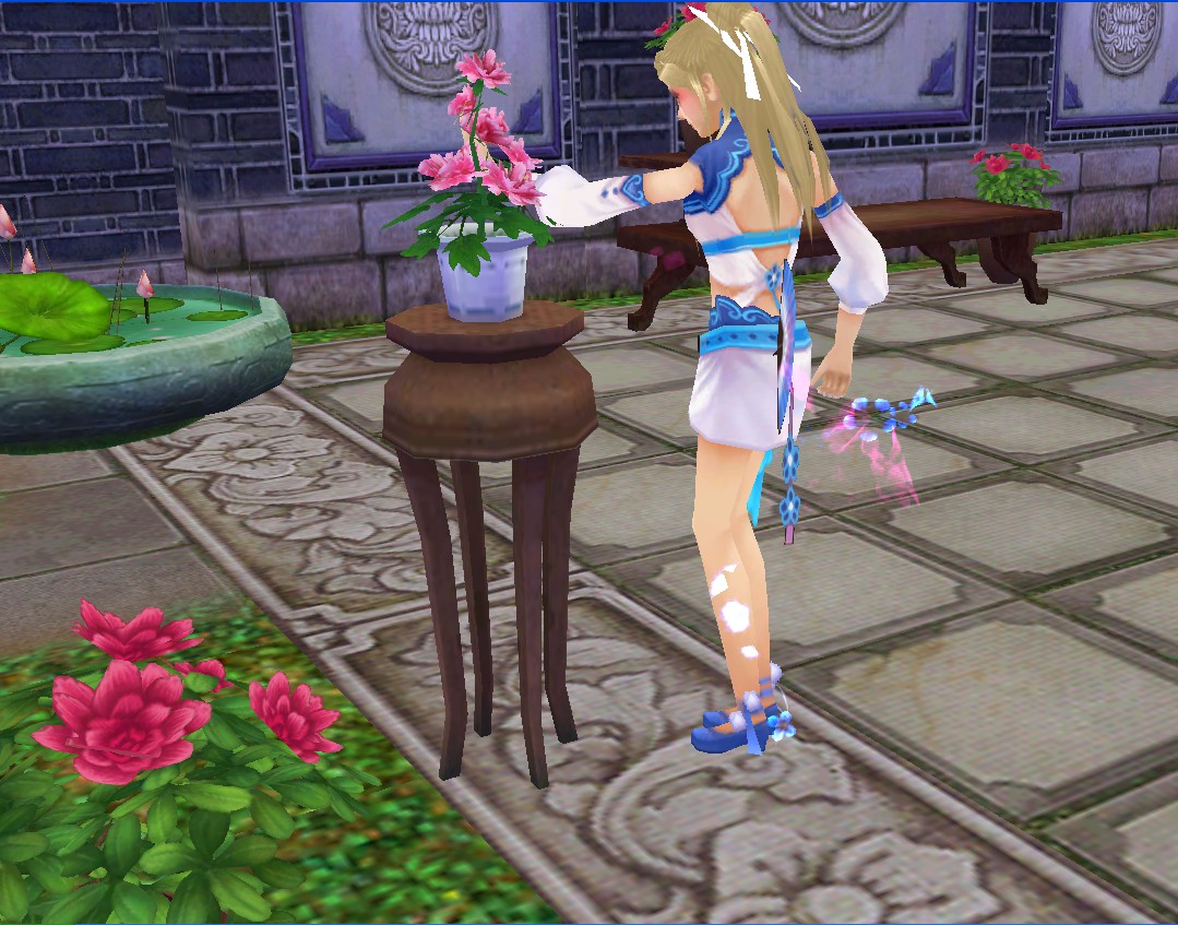 静待春暖花开 ≯ (闭店) - 视觉秀场 - 《新天龙八部》官方论坛