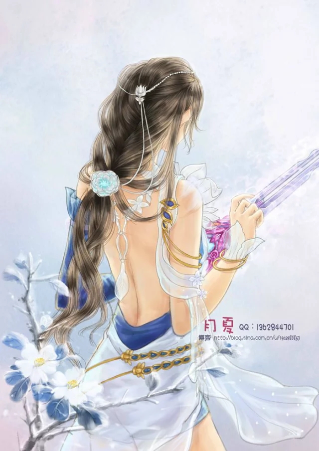 【板绘】天龙八部时装————云酥梦裳