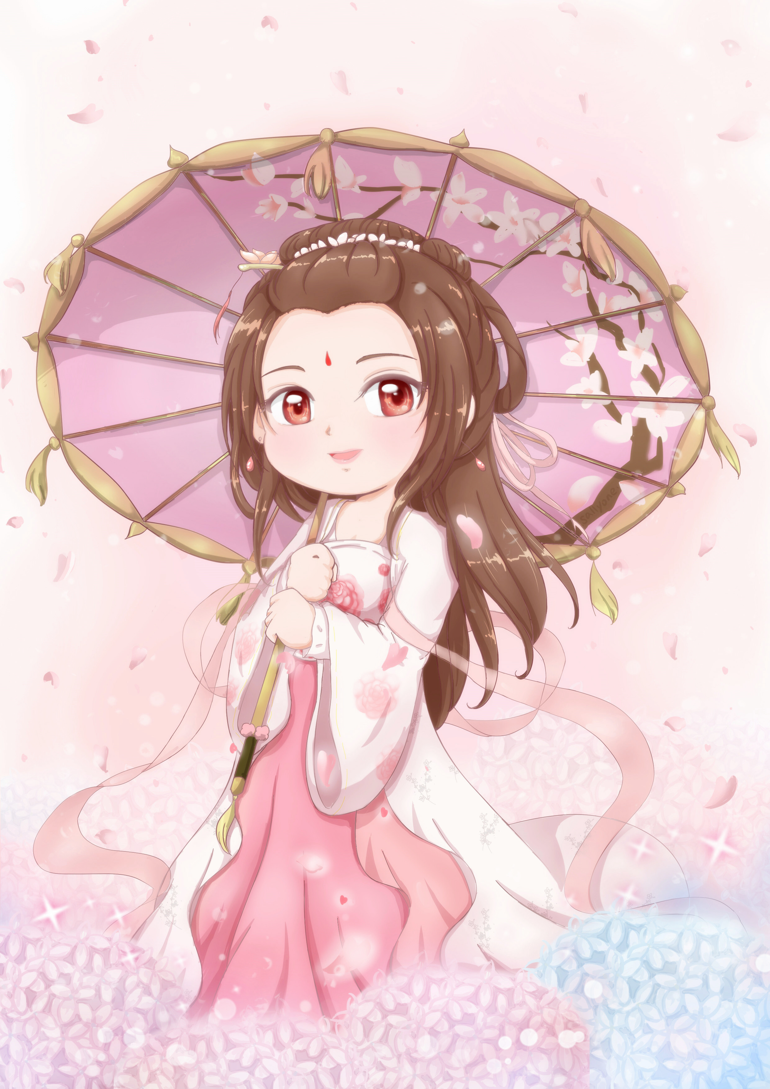 【稿件·手绘】一场关于紫阳花的梦