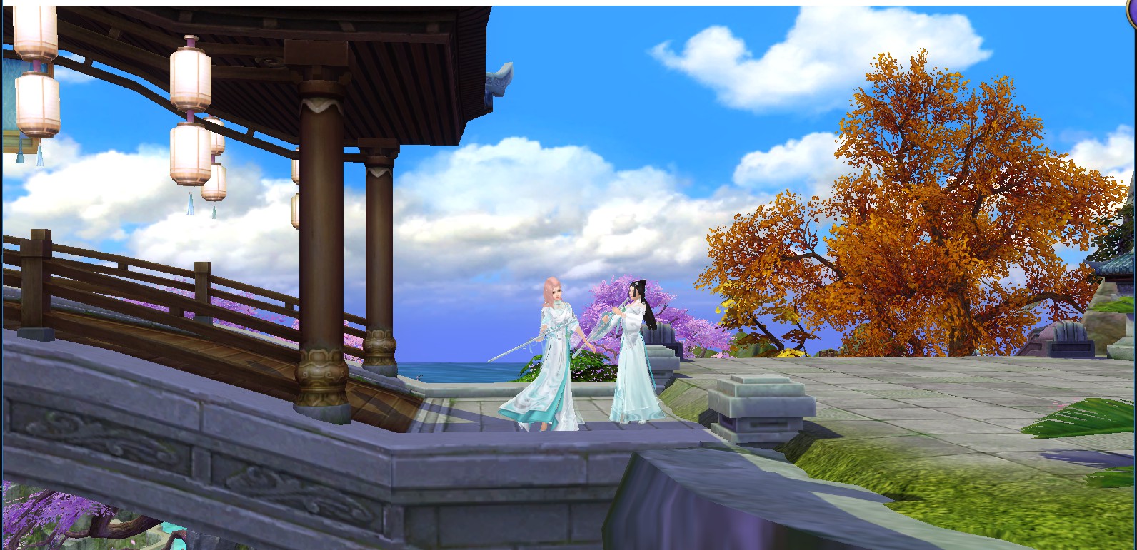 桃花岛,许嵩徐鲤签名照 - 第2页 - 视觉秀场 - 《新天龙八部》官方