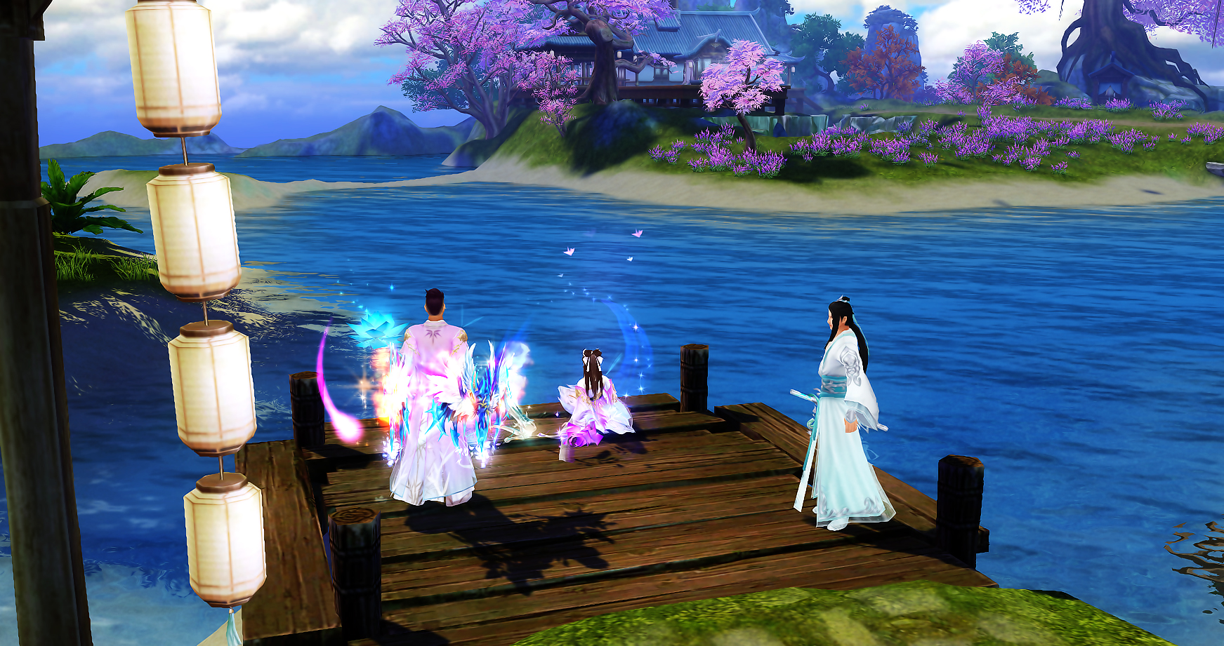 【桃花岛】遇见美好的你 然后失之交臂 - 视觉秀场 - 《新天龙八部》