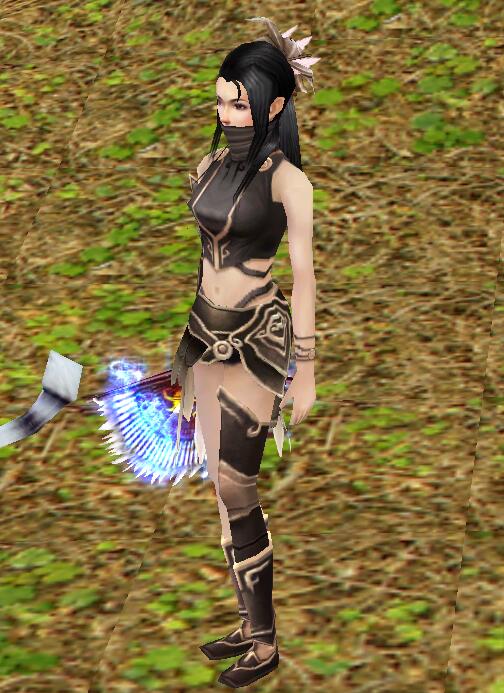 【记者站·手绘】古早时装暗夜百合 - 视觉秀场 - 《新天龙八部》官方