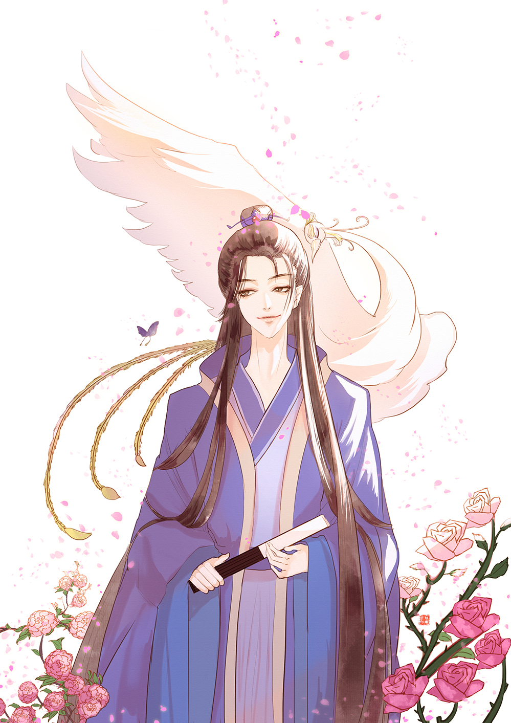 【稿件·手绘】npc大理镇南王段正淳(愚人节贺图)