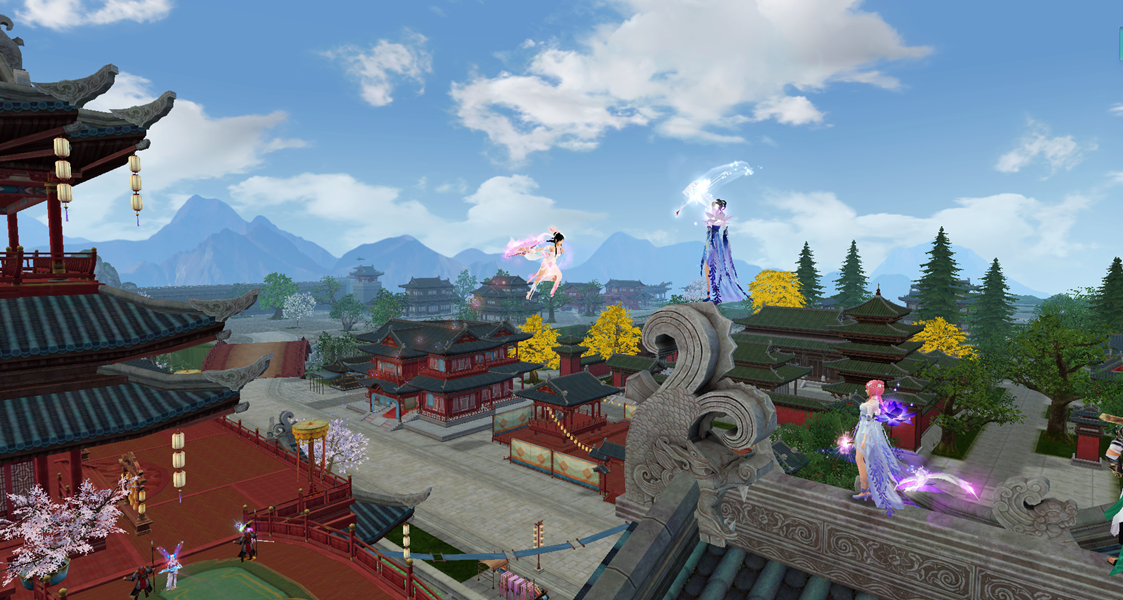 【新跨服江湖】诺诺带你逛天外.ゃ